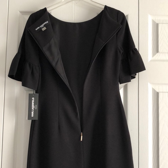 Karl Lagerfeld NWT little black perfect dress🔥❤️ - Picture 9 of 11